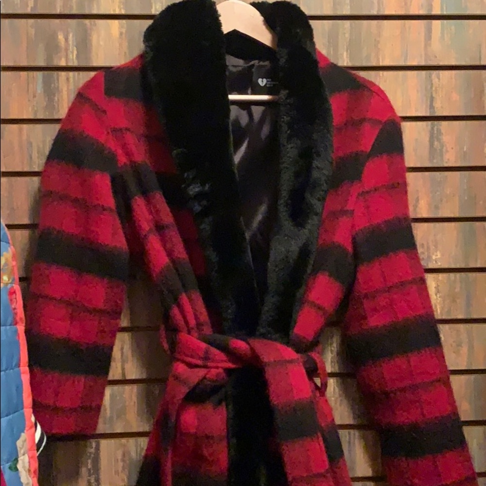 Lovers & Drifters Maxi Plaid Coat